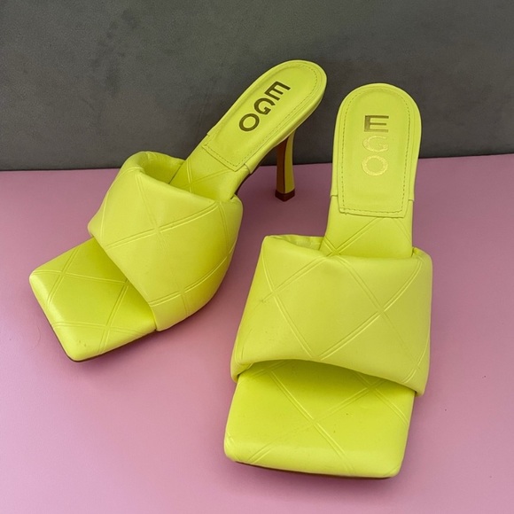 EGO ⚡️ Quilted Kitten heels - Picture 2 of 4